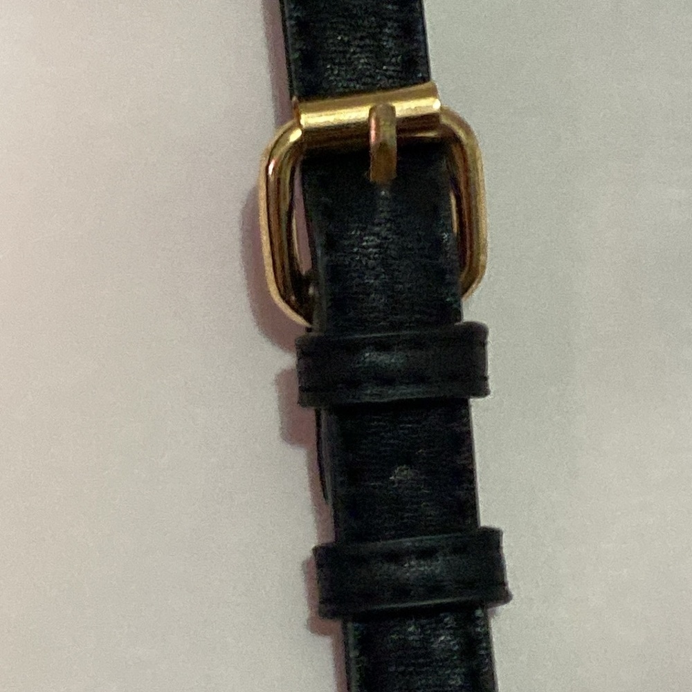 ANTIK KRAFT Elegant Black Crossbody Bag ZIP AROUND ADJ STRAP GOLD HARDWEAR CLEAN - Picture 5 of 16